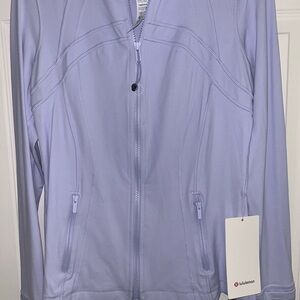 lululemon define Women's Zip-Up Jacket size 10 nulu lavender NWT